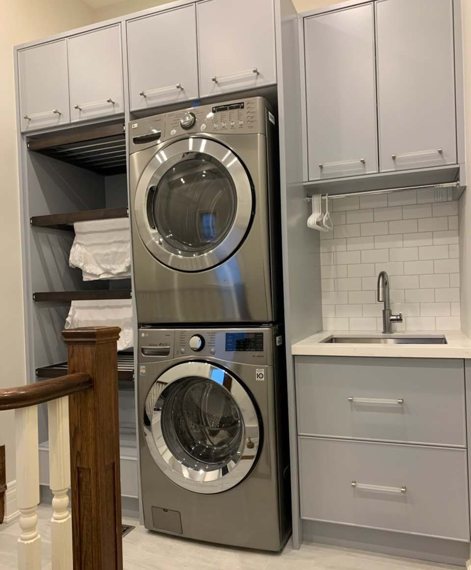 Laundry room cabinetry